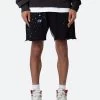 Contrast Paneled Sweatshorts - Black -clothing Contrast Paneled Sweatshorts Black