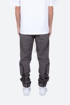 Contrast Taped Cargo Pants - Charcoal Grey 14 Contrast Taped Cargo Pants - Charcoal Grey -clothing Contrast Taped Cargo Pants Charcoal Grey 5