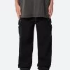 Contrast Ultra Baggy Denim - Black 1 Contrast Ultra Baggy Denim - Black -clothing Contrast Ultra Baggy Denim Black