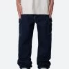 Contrast Ultra Baggy Denim - Blue 2 Contrast Ultra Baggy Denim - Blue -clothing Contrast Ultra Baggy Denim Blue