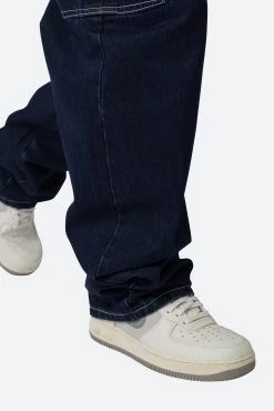 Contrast Ultra Baggy Denim - Blue -clothing Contrast Ultra Baggy Denim Blue 7