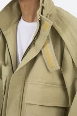 Cropped M65 Jacket - Khaki -clothing Cropped M65 Jacket Khaki 8 4ef06026 e3ac 4459 b27c ef29b2260565