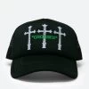 Crosses Trucker Cap - Black -clothing Crosses Trucker Cap Black