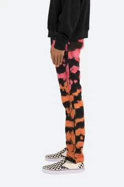 D105 Straight Denim - Orange 13 D105 Straight Denim - Orange -clothing D105 Straight Denim Orange 4