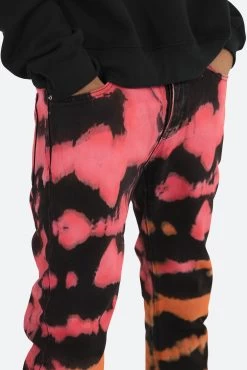 D105 Straight Denim - Orange 16 D105 Straight Denim - Orange -clothing D105 Straight Denim Orange 7