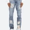D198 War Straight Denim - Blue/White -clothing D198 War Straight Denim BlueWhite