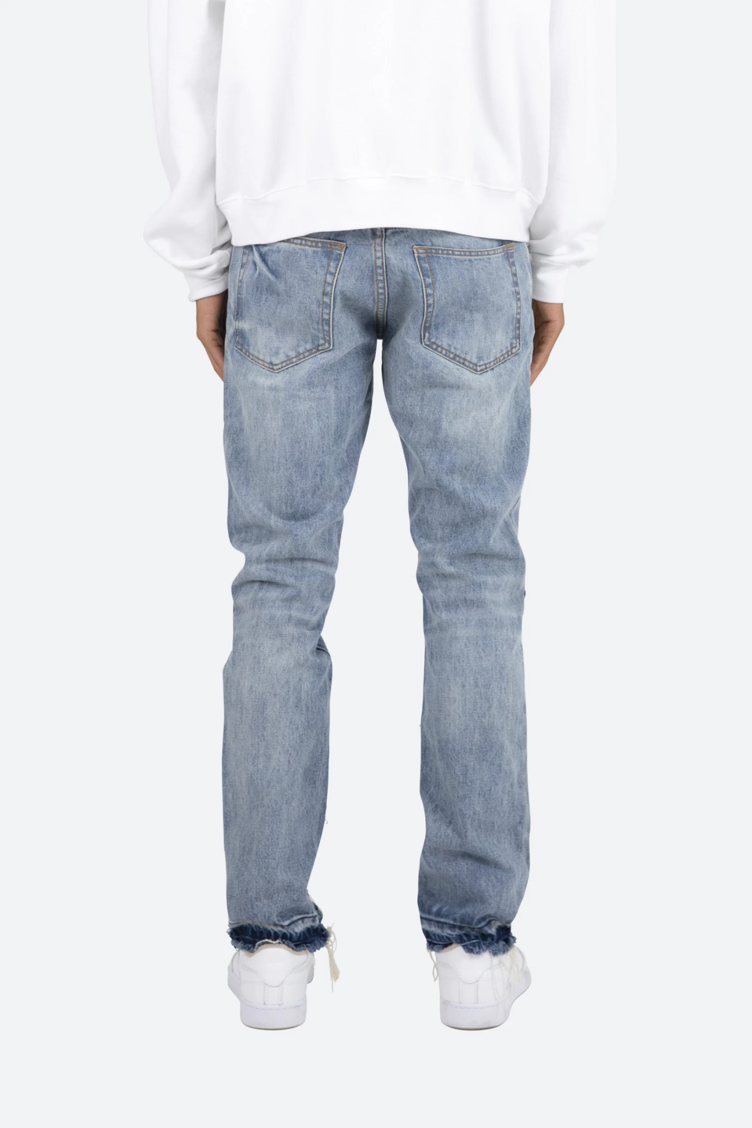 D198 War Straight Denim - Blue/White 8 D198 War Straight Denim - Blue/White - Image 6