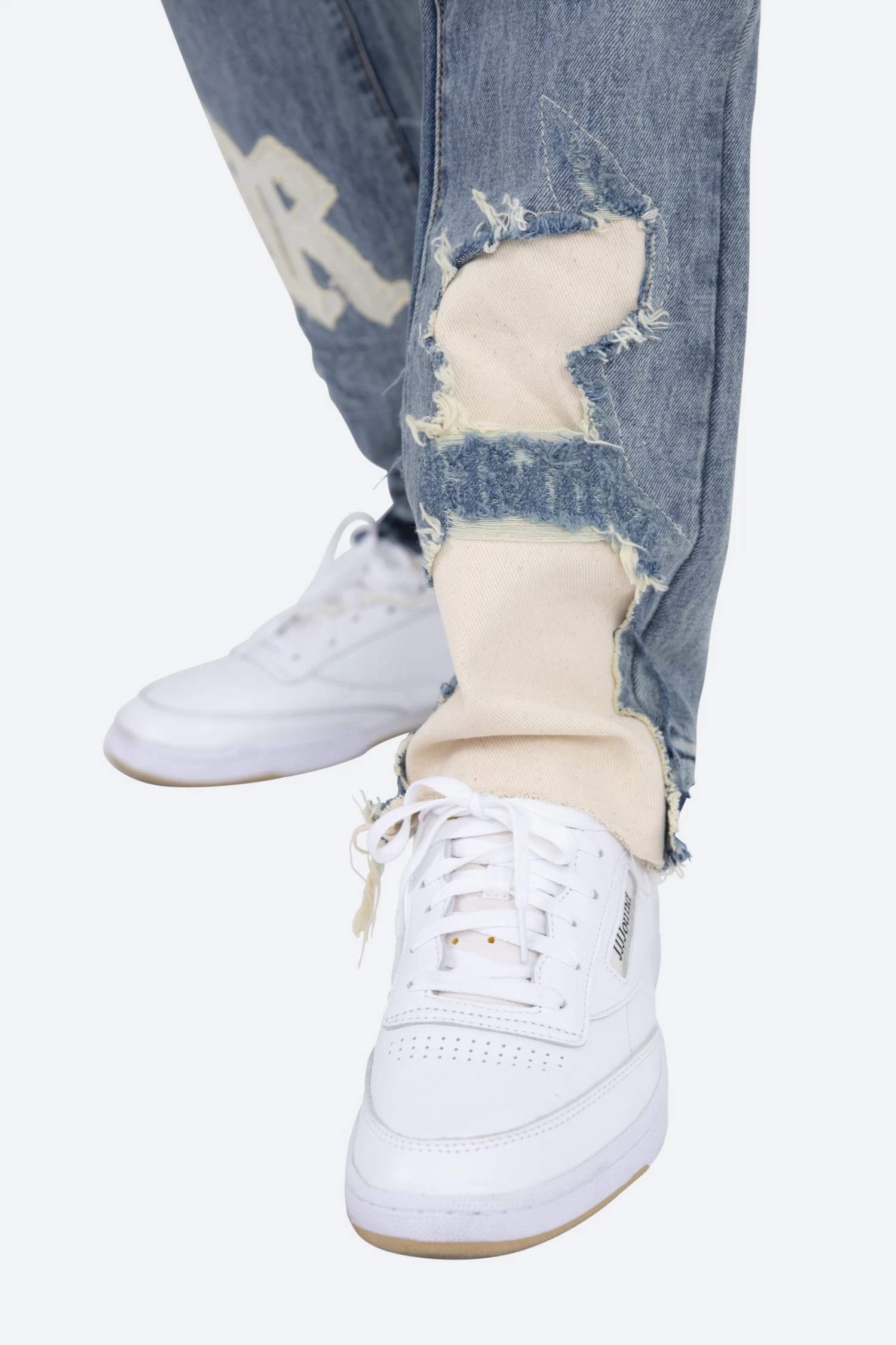 D198 War Straight Denim - Blue/White 9 D198 War Straight Denim - Blue/White - Image 7