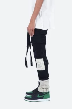 D239 Explorer Straight Denim - Black -clothing D239 Explorer Straight Denim Black 6