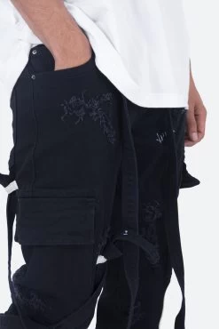 D239 Explorer Straight Denim - Black -clothing D239 Explorer Straight Denim Black 9