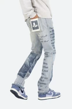 D243 Straight Denim - Blue -clothing D243 Straight Denim Blue 7