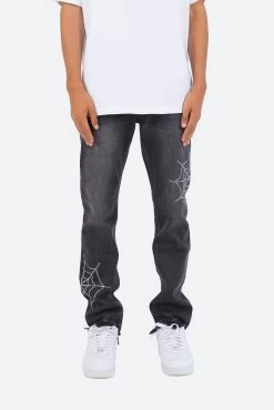 D278 Spider Straight Denim - Black