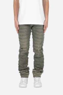 D429 Mummy Straight Denim - Grey -clothing D429 Mummy Straight Denim Grey 3