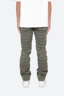 D429 Mummy Straight Denim - Grey -clothing D429 Mummy Straight Denim Grey 6