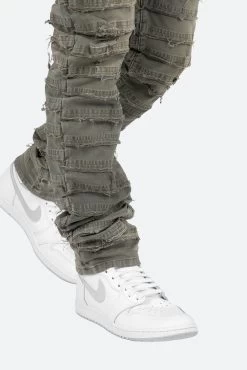 D429 Mummy Straight Denim - Grey -clothing D429 Mummy Straight Denim Grey 7