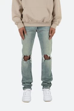 D441 Straight Denim - Blue -clothing D441 Straight Denim Blue 3