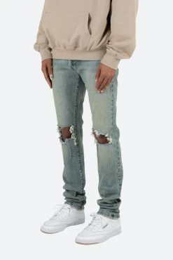 D441 Straight Denim - Blue -clothing D441 Straight Denim Blue 4