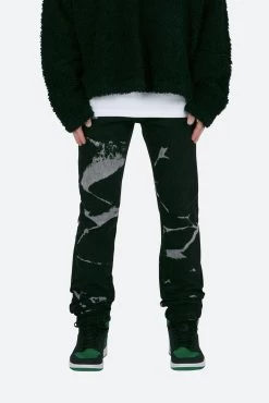 D493 Straight Denim - Multi