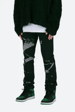 D493 Straight Denim - Multi -clothing D493 Straight Denim Multi 4