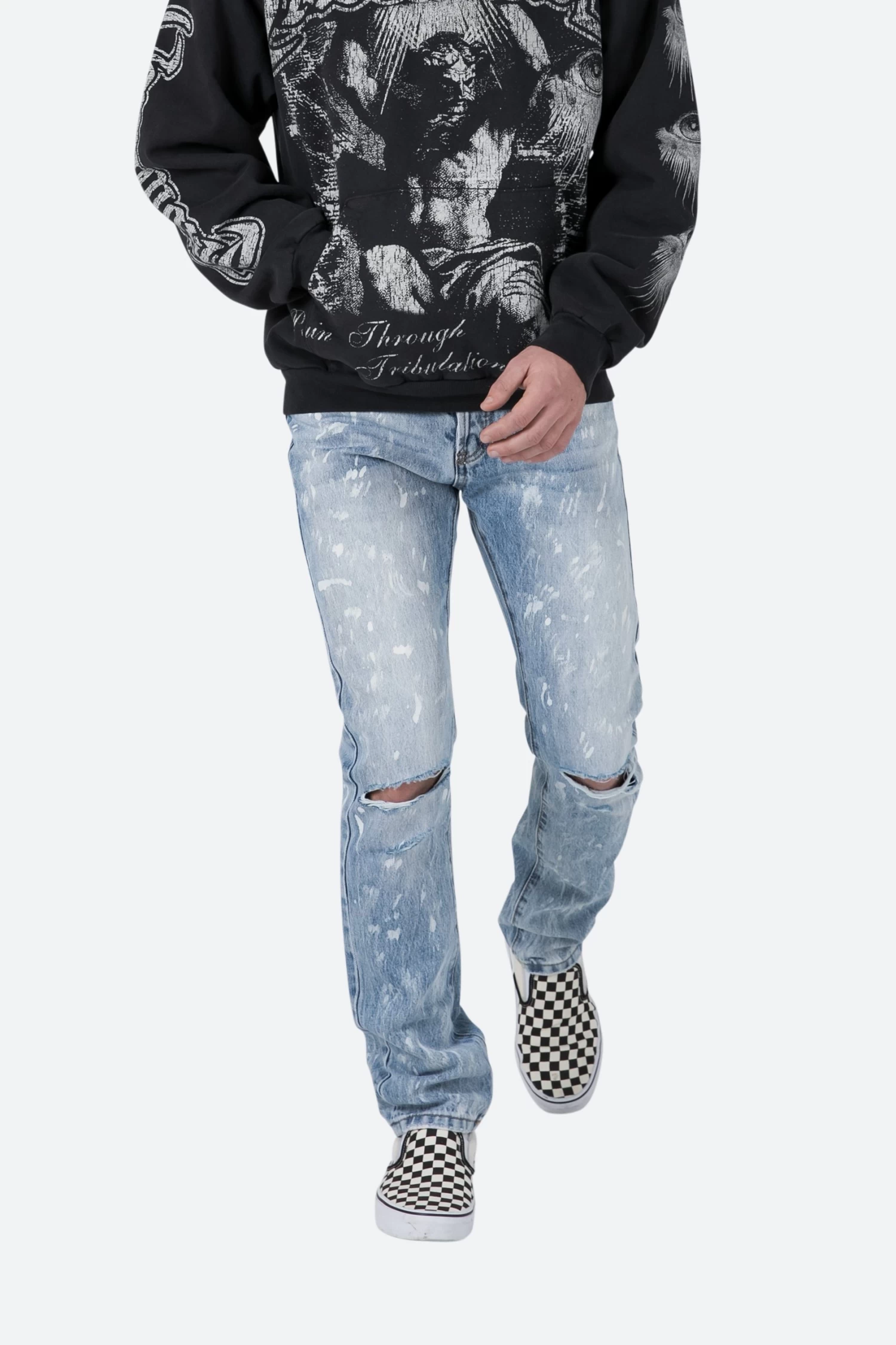 D496 Straight Denim - Blue 8 D496 Straight Denim - Blue - Image 6