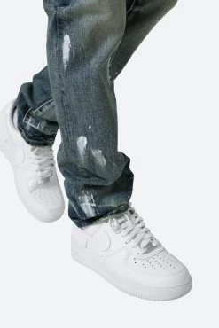 D499 Straight Denim - Blue -clothing D499 Straight Denim Blue 8