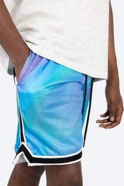 Digital Basketball Shorts - Blue 15 Digital Basketball Shorts - Blue -clothing Digital Basketball Shorts Blue 7