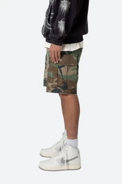 Distressed Cargo Shorts - Camo 13 Distressed Cargo Shorts - Camo -clothing Distressed Cargo Shorts Camo 4