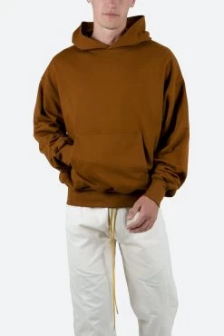 Double Layer Hoodie - Brown -clothing Double Layer Hoodie Brown 6