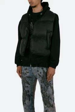 EZ Puffer Vest - Black -clothing EZ Puffer Vest Black 3