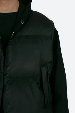 EZ Puffer Vest - Black -clothing EZ Puffer Vest Black 7