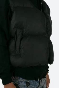 EZ Puffer Vest - Black -clothing EZ Puffer Vest Black 8