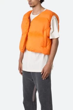 EZ Puffer Vest - Orange -clothing EZ Puffer Vest Orange 4 a632b4a4 aa04 4590 a48d 96842bc28ea6