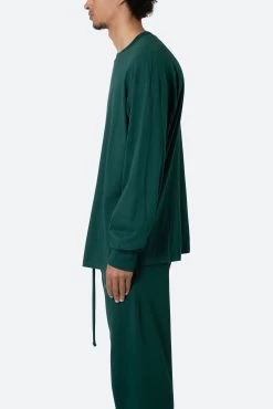 Every Day II L/S Tee - Green -clothing Every Day II LS Tee Green 4