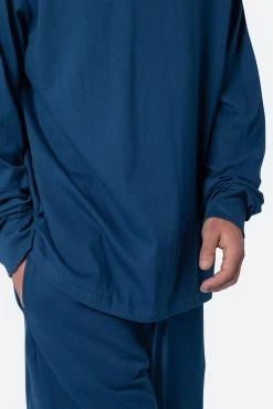 Every Day II L/S Tee - Navy -clothing Every Day II LS Tee Navy 8