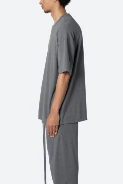 Every Day II Tee - Dark Heather -clothing Every Day II Tee Dark Heather 4