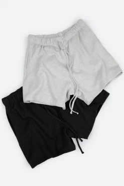 Every Day Sweatshorts 2 Pack - Black/Grey 12 Every Day Sweatshorts 2 Pack - Black/Grey -clothing Every Day Sweatshorts 2 Pack BlackGrey 5