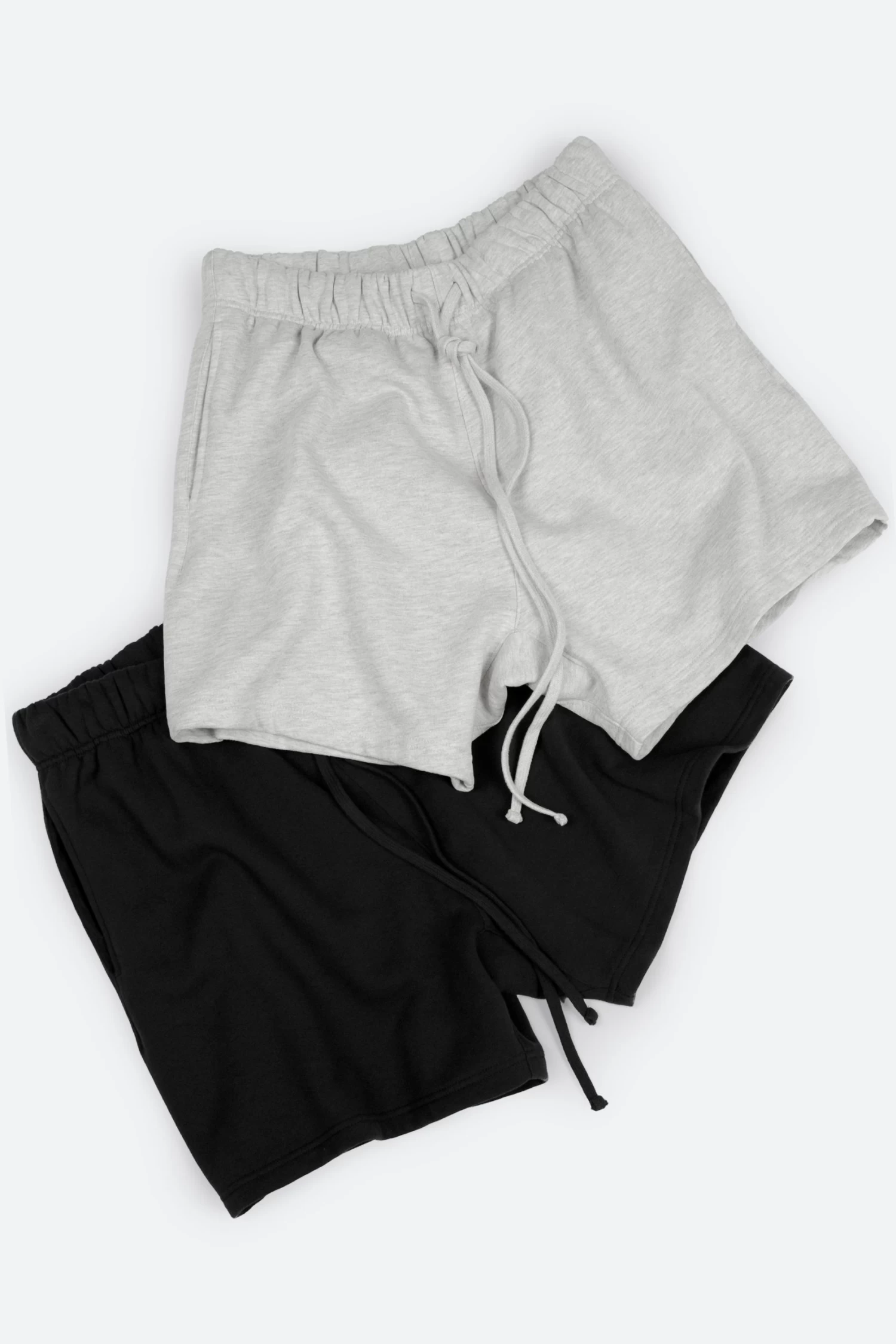 Every Day Sweatshorts 2 Pack - Black/Grey 7 Every Day Sweatshorts 2 Pack - Black/Grey - Image 5
