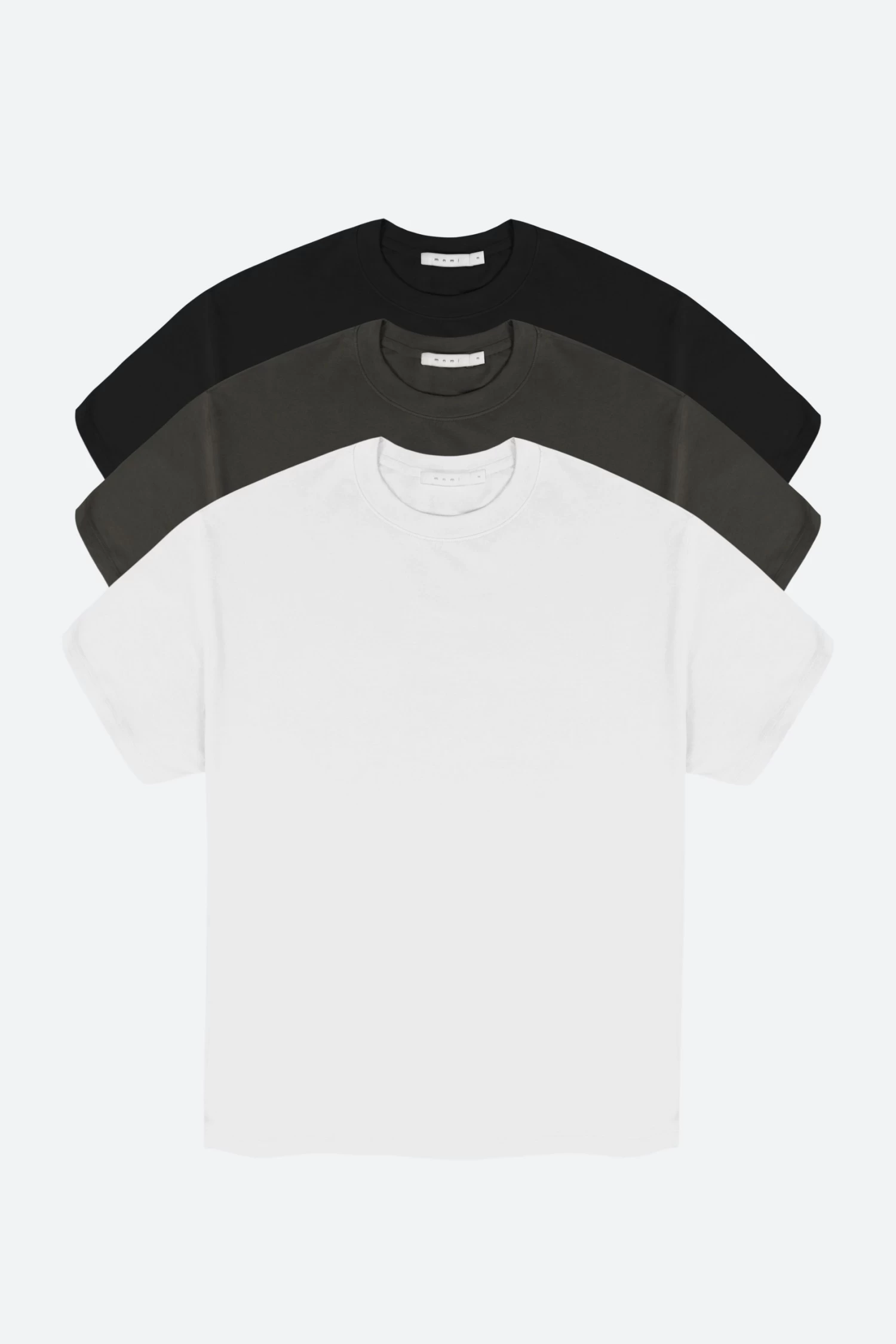 Every Day Tee 3 Pack - Black/Vintage Black/White 3 Every Day Tee 3 Pack - Black/Vintage Black/White