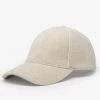 Faux Wool Baseball Hat - Cream -clothing Faux Wool Baseball Hat Cream