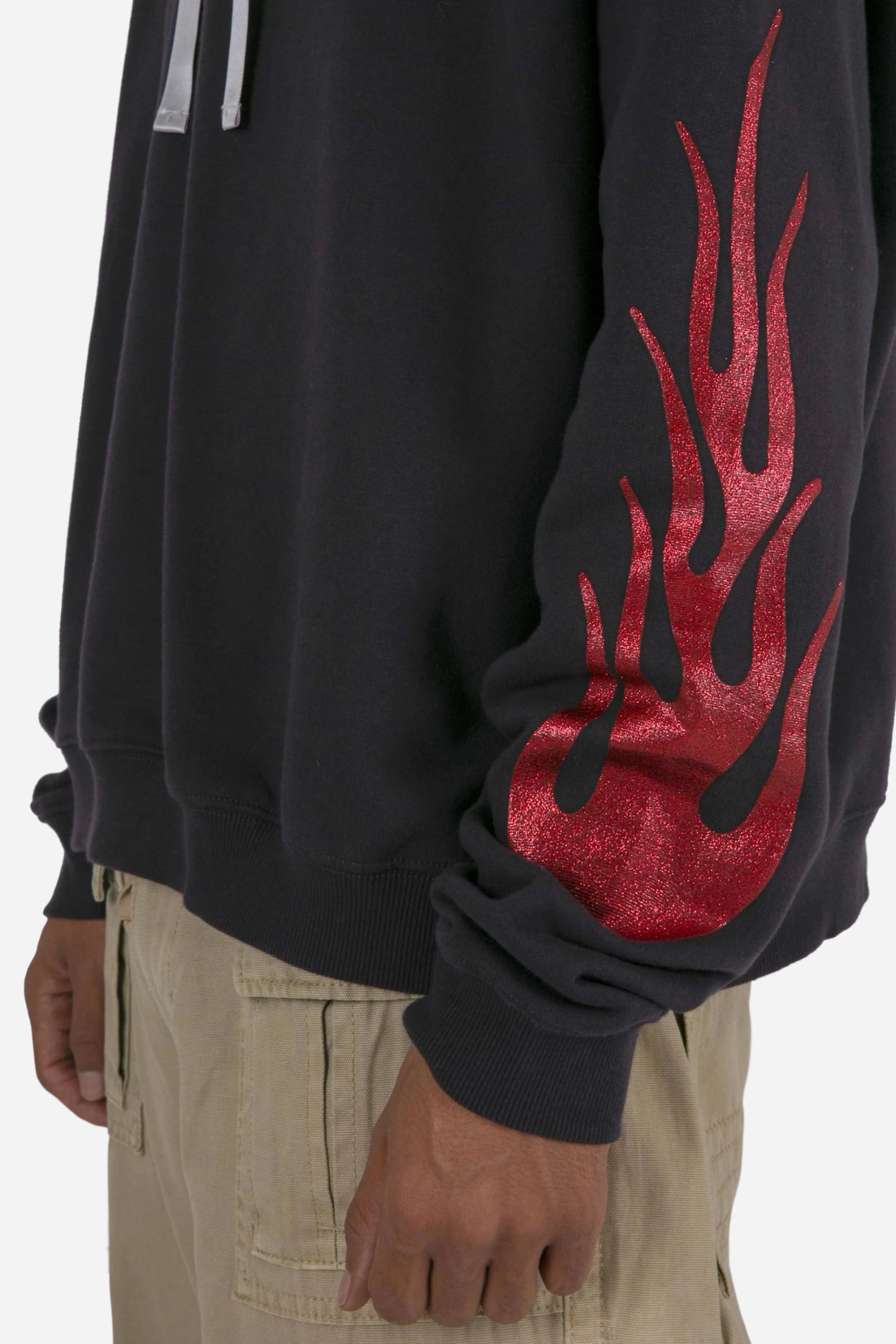 Flame Hoodie - Black 6 Flame Hoodie - Black - Image 4