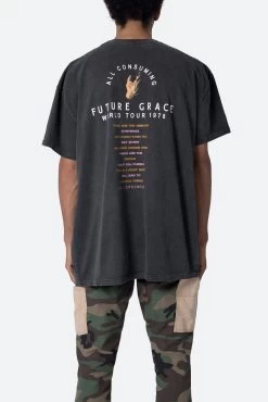 Future Grace Tour Tee - Vintage Black -clothing Future Grace Tour Tee Vintage Black 5
