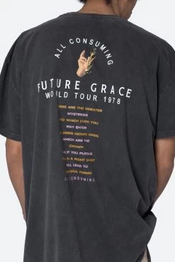 Future Grace Tour Tee - Vintage Black -clothing Future Grace Tour Tee Vintage Black 8