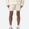 Fuzzy Sweatshorts - Off White -clothing Fuzzy Sweatshorts Off White