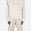 Geo Paneled Hoodie - Off White
