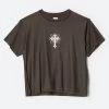 Heart Of The Cross Tee - Vintage Black 2 Heart Of The Cross Tee - Vintage Black -clothing Heart of the Cross Tee Vintage Black