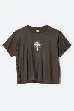 Heart Of The Cross Tee - Vintage Black