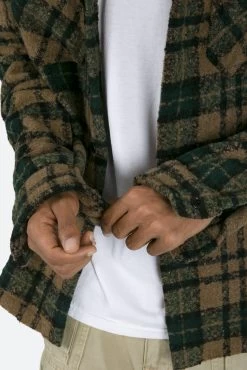 Heavyweight Woven Flannel - Green/Black 14 Heavyweight Woven Flannel - Green/Black -clothing Heavyweight Woven Flannel GreenBlack 5