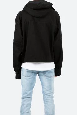 Hooded Denim Jacket - Black -clothing Hooded Denim Jacket Black 5 e2e5c0f0 5c60 4c16 a36f 251f81b9a75d