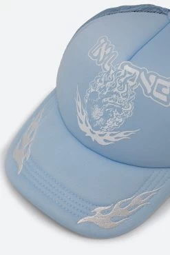 In Love Trucker Cap - Light Blue -clothing In Love Trucker Cap Light Blue 3