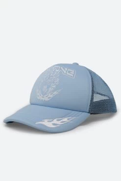 In Love Trucker Cap - Light Blue -clothing In Love Trucker Cap Light Blue 4